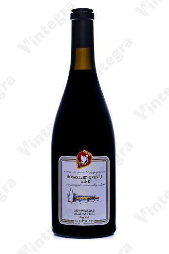 Монастырское вино Квеври Аладастури, 2021, сухое, 0.75 л., 12.5%, Грузия