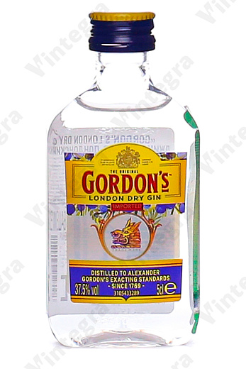 Gordon's London Dry, 0.05 л., 37.5%, Великобритания
