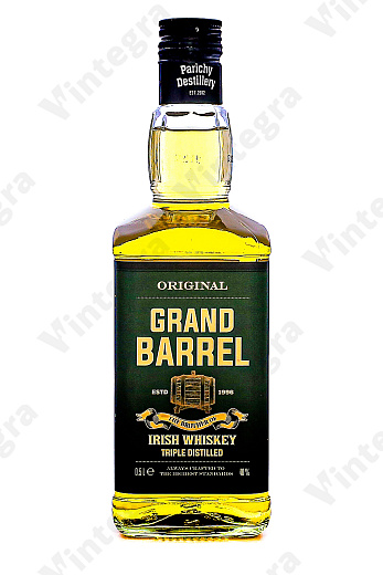 Гранд Баррель Айриш, 0.5 л., 40%, Беларусь