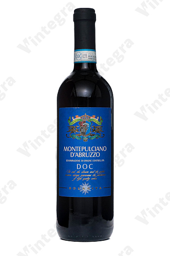 Solarita Montepulciano d'Abruzzo DOC, 2021, сухое, 0.75 л., 12%, Италия