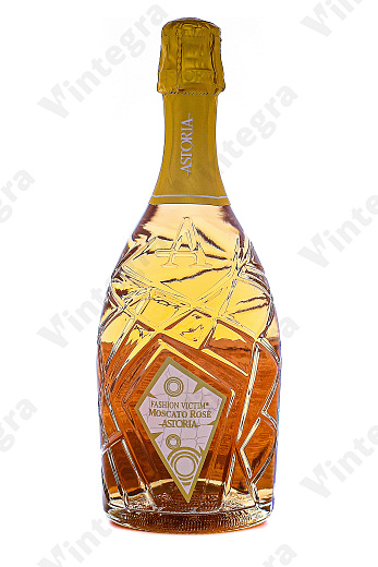 Astoria Fashion Victim Moscato Rose, 2024, сладкое, 0.75 л., 7%, Италия, подарочная упаковка
