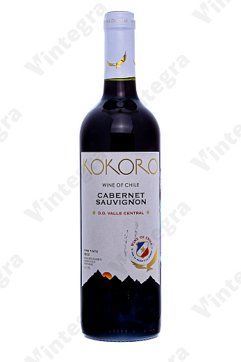 Kokoro Cabernet Sauvignon, 2024, сухое, 0.75 л., 12.5%, Чили