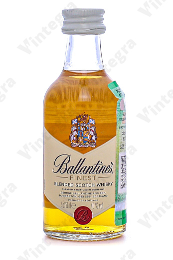 Ballantine's Finest, 0.05 л., 40%, Великобритания