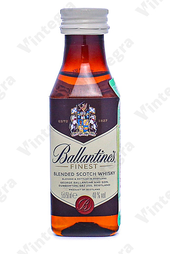 Ballantine's Finest, 0.05 л., 40%, Великобритания, ПЭТ