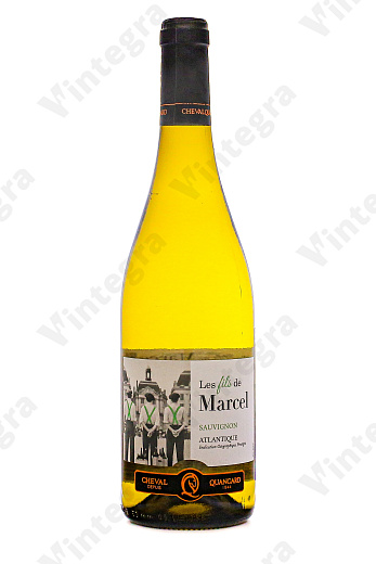 Les fils de Marcel Sauvignon Atlantique, 2024, сухое, 0.75 л., 11.5%, Франция