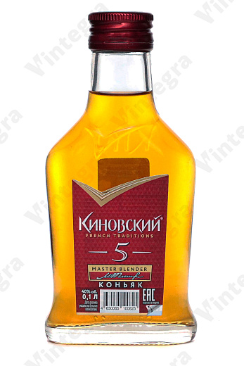 Киновский 5 лет, 0.1 л., Россия, фляга
