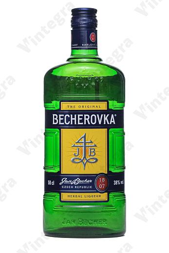 Becherovka, 0.5 л., 38%, Чехия