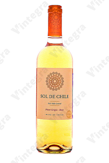Sol de Chile Pinot Grigio - Rose, 2024, сухое, 0.75 л., 12.5%, Чили