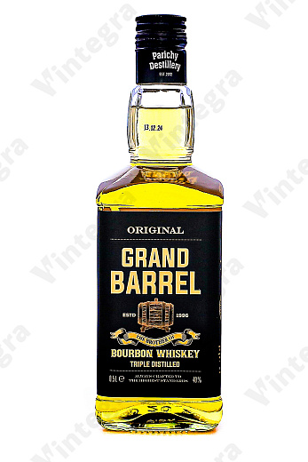 Гранд Баррель Бурбон, 0.5 л., 40%, Беларусь