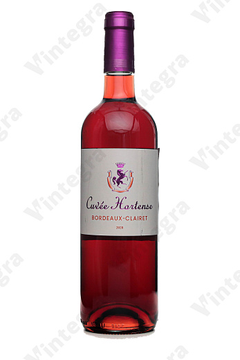 Cuvee Hortense Bordeaux Clairet, 2020, сухое, 0.75 л., 12%, Франция