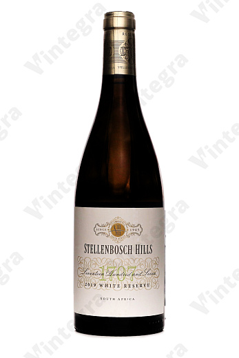 Stellenbosch Hills 1707 White Reserve, 2019, сухое, 0.75 л., 14%, Южная Африка