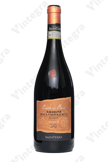 SalvaTerra Cave di Prun Amarone della Valpolicella Classico Riserva DOC, 2012, сухое, 0.75 л., 16.5%, Италия