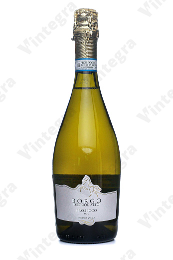 Borgo del Col Alto Prosecco DOC, 2021, брют, 0.75 л., 13.5%, Италия