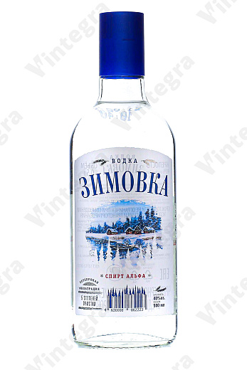 Зимовка, 0.5 л., 40%, Россия
