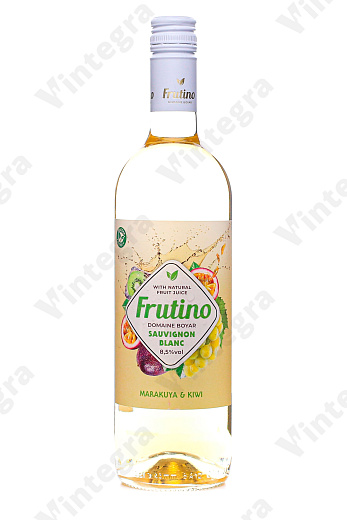 Frutino Sauvignon Blanc Marakuya & Kiwi, 2023, полусухое, 0.75 л., 6.5%, Болгария
