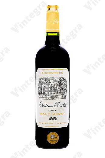 Chateau Martin Haut-Medoc Cru Bourgeois, сухое, 0.75 л., 13.5%, Франция