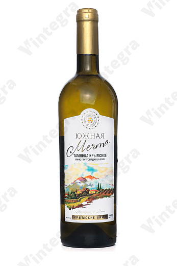 Южная Мечта Тамянка Крымское, 2021, полусладкое, 0.75 л., 12%, Россия