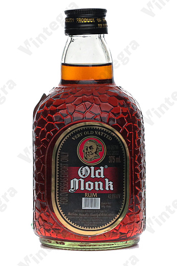 Old Monk 7 years old, 0.375 л., 42.8%, Индия