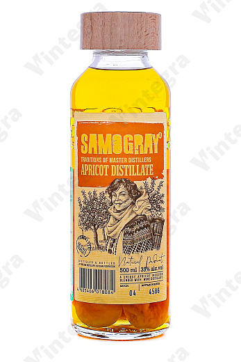 Самограй Абрикосовый, 0.5 л., 35%, Россия