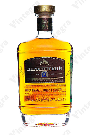 Коньяк старый "КС" десятилетний, 0.5 л., 40%, Россия