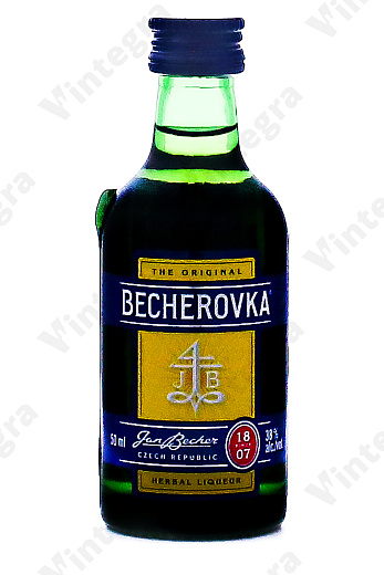 Becherovka, 0.05 л., 38%, Чехия