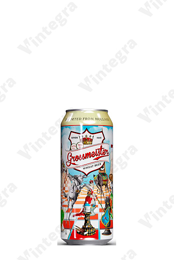 Grossmeister Wheat, 0.5 л., 4.7%, Нидерланды