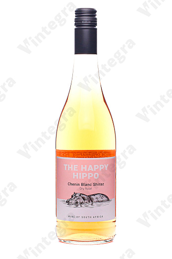 Happy Hippo Chenin Blanc Shiraz, 2023, сухое, 0.75 л., 12%, Южная Африка
