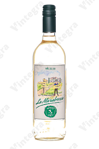Rue de Vin La Marabecca, сухое, 0.75 л., 10%, Италия