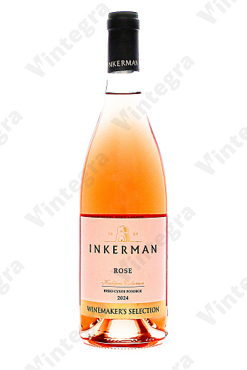 Инкерман Каберне Совиньон Розе, 2024, сухое, 0.75 л., 15%, Россия