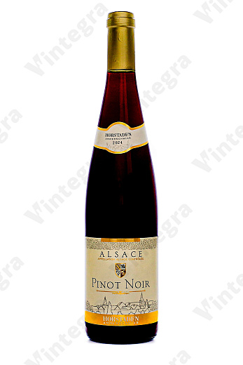 Horstaden Pino Noir Alsace, 2024, сухое, 0.75 л., 12.5%, Франция