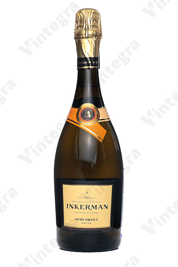 Инкерман, белое, полусладкое, полусладкое, 0.75 л., 11.5%, Россия