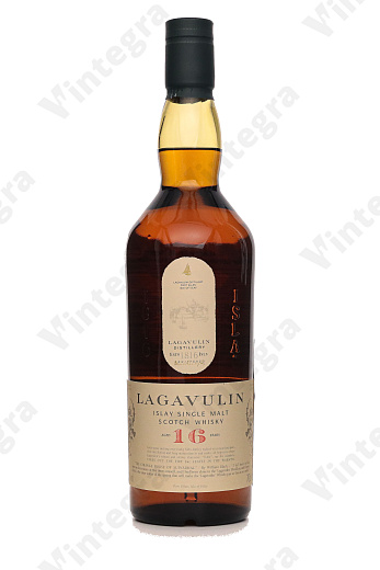 Lagavulin 16 years old, 0.7 л., Великобритания, подарочная упаковка