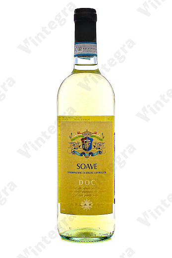 Solarita Soave DOC, 2023, сухое, 0.75 л., 11.5%, Италия