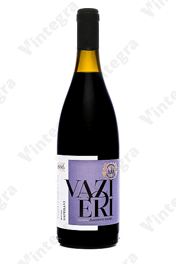 Вазиери Саперави, 2019, сухое, 0.75 л., 12.5%, Грузия