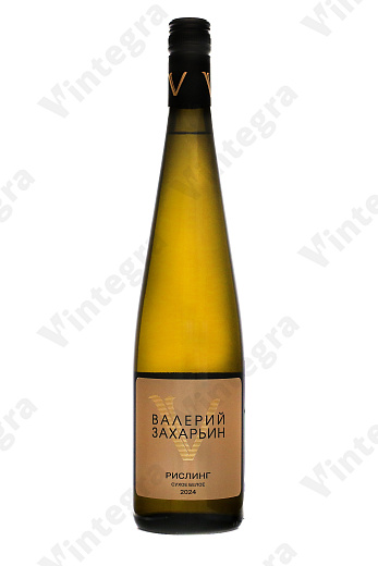Валерий Захарьин Рислинг, 2024, сухое, 0.75 л., 11%, Россия