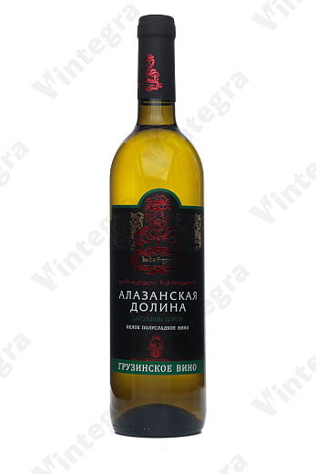 Сихарули Алазанская Долина, 2021, полусладкое, 0.75 л., 12%, Грузия