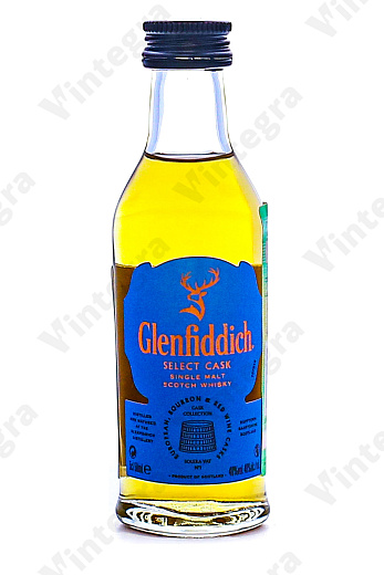 Glenfiddich Select Cask, 0.05 л., 40%, Великобритания