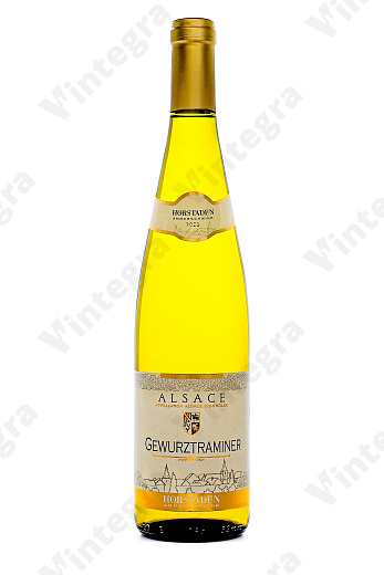 Horstaden Gewurztraminer Alsace, 2023, полусухое, 0.75 л., 13%, Франция