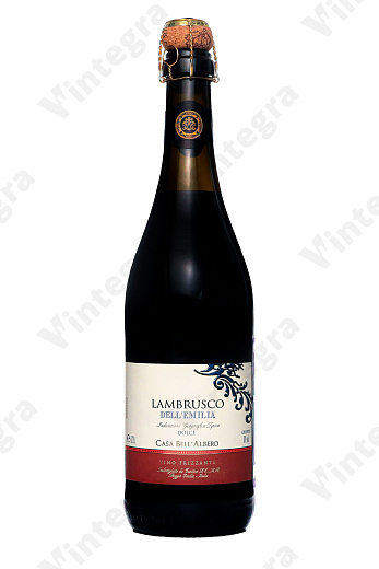 Lambrusco dell'Emilia, 2021, полусладкое, 0.75 л., 8%, Италия