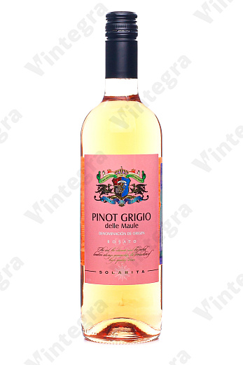 Solarita Pinot Grigio Rosato delle Maule, 2022, сухое, 0.75 л., 12.5%, Чили