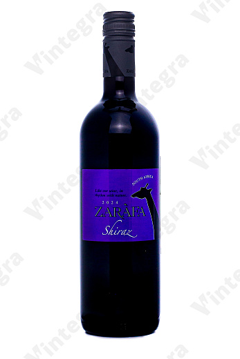 Zarafa Shiraz, 2024, сухое, 0.75 л., 14.5%, Южная Африка