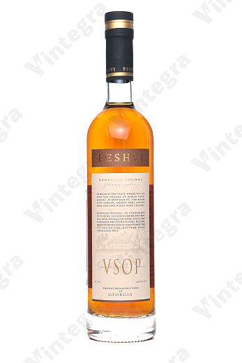 Пешви VSOP Пятилетний, 0.5 л., 40%, Грузия