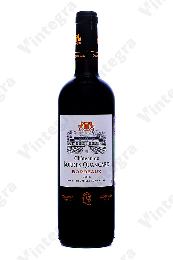 Chateau de Bordes-Quancard, 2016, сухое, 0.75 л., 13.5%, Франция