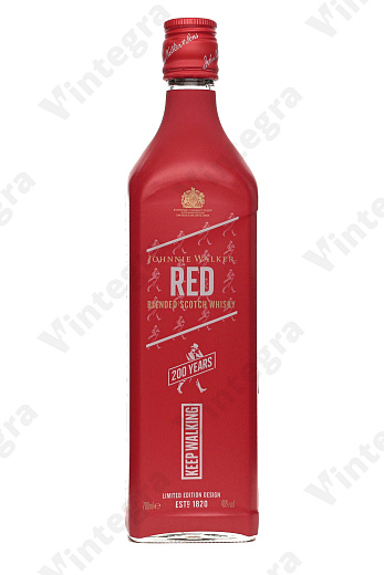 Johnnie Walker Red Label Limited Edition, 0.7 л., 40%, Великобритания
