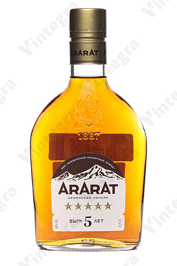 Арарат 5 лет, 0.25 л., 40%, Армения