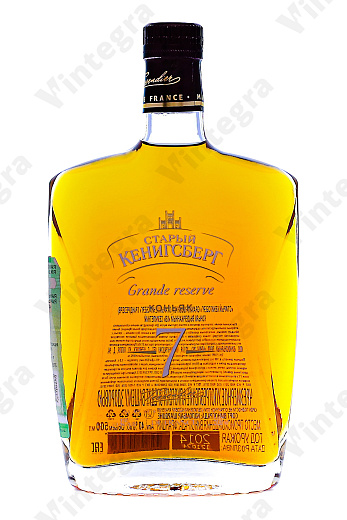 Старый Кенигсберг выдержанный КВ 7 лет GR, 0.5 л., 40%, Россия
