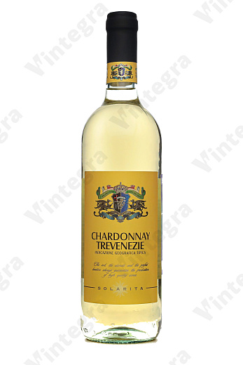 Solarita Chardonnay Trevenezie, 2022, сухое, 0.75 л., 11.5%, Италия