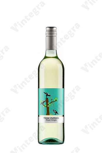 Three Jailbirds Pinot Grigio, 2020, сухое, 0.75 л., 12%, Австралия