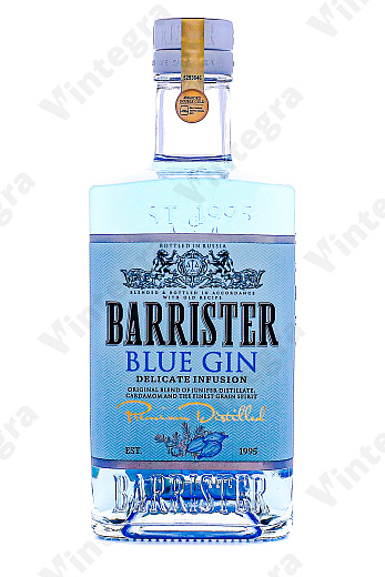Барристер Блю, 0.7 л., 40%, Россия