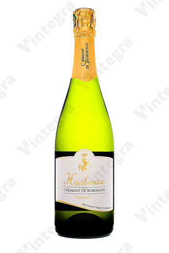 Hortense Cremant de Bordeaux AOC, 2022, полусухое, 0.75 л., 12%, Франция